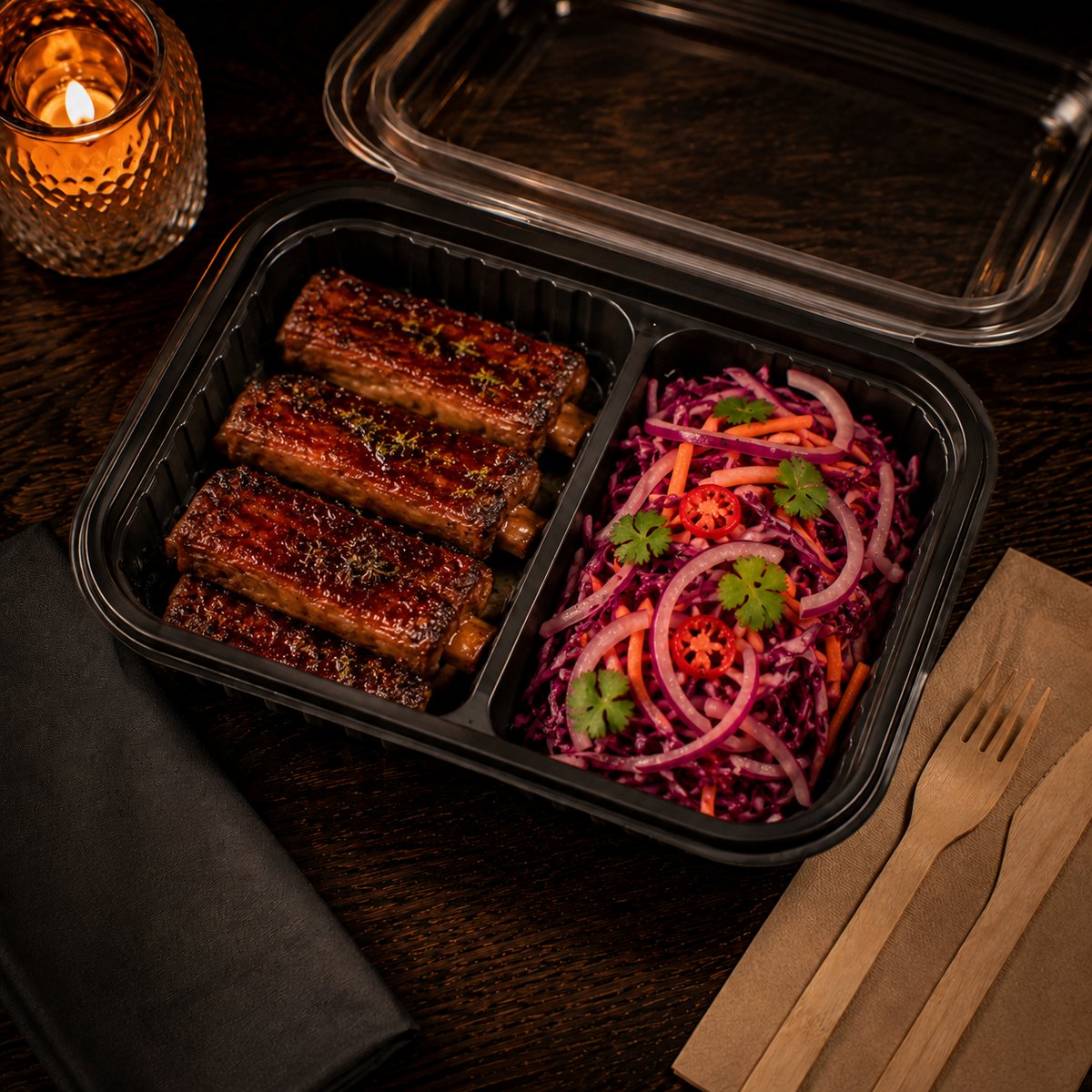 Costillas de Cerdo Keto