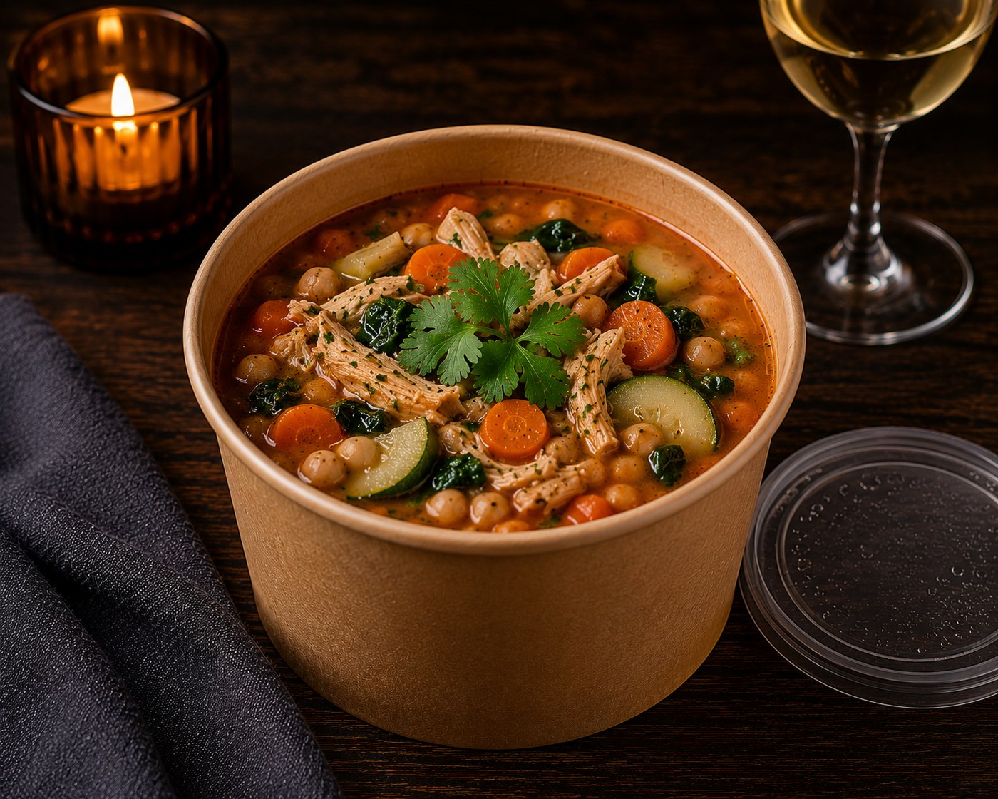 Caldo de gallina criolla de 16 horas — Creando Longevidad